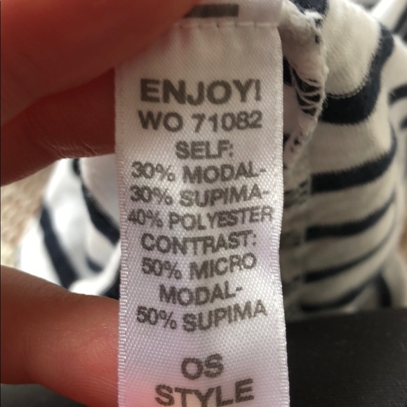 Flowy striped tee - Picture 3 of 3